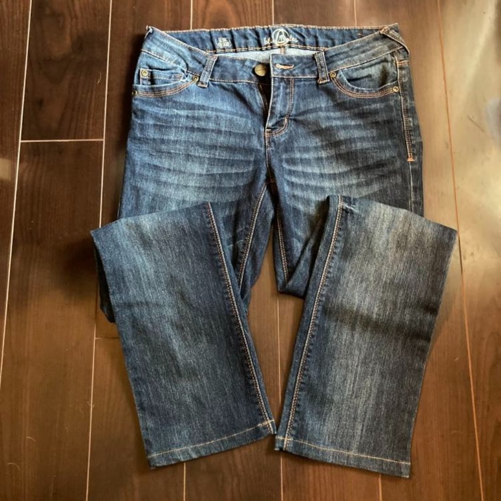 Womens Blue Jeans Boot Cut